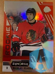 2020-21 UD Synergy Red Rookie #117 Blackhawks - NICOLAS BEAUDIN